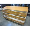 Image 2 : MODERN 6 DRAWER DRESSER