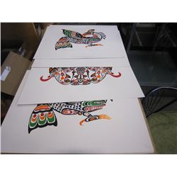 LOT OF JOHN NELSON PRINTS ONE SIGNED AND NUMBERED