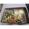 Image 1 : TRAY OF AVENGERS COMICS