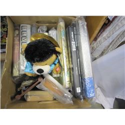 BOX OF ELVIS BOOKS AND COLLECTIBLES