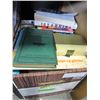 Image 1 : BOX LOT OF HARDCOVER BOOKS - SOME VINTAGE