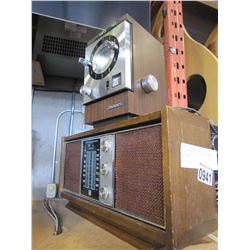 3 VINTAGE RADIOS - RCA, SHARP, AND SONY