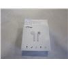Image 1 : NEW I7S BLUETOOTH EAR BUDS, WHITE WITH CHARGING CASE RETAIL $79