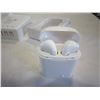 Image 2 : NEW I7S BLUETOOTH EAR BUDS, WHITE WITH CHARGING CASE RETAIL $79