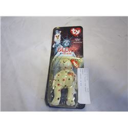 RARE TY "GLORY THE BEAR" BEANIE BABY SEALED IN BOX