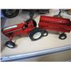 Image 1 : ERTL DIECAST TRACTOR W/ HAY WAGON