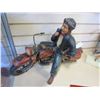 Image 2 : MAN ON MOTORCYCLE STATUE