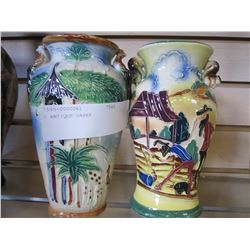 2 ANTIQUE VASES