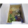 Image 1 : LOT OF ART GLASS PAPER WEIGHTS AND FIGURES