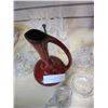 Image 2 : DANES ART MID CENTURY PITCHER AND LOT OF PIN WHEEL CRYSTAL