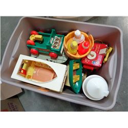 FISHER PRICE LOT, SESAME ST HOUSE, FARM, CAMPER, GOLDILOCKS