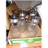 Image 1 : GLASS JAR CHANDELIER