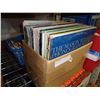 Image 1 : BOX OF RECORDS, AND BOX AND TOTE OF 45 RECORDS
