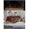 Image 1 : 2 BOXES OF CHRISTMAS DECOR ITEMS