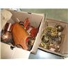 Image 1 : LOT OF BRASS WARE