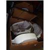 Image 1 : BOX OF KITCHEN ITEMS AND PRINTS