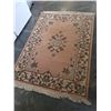 Image 1 : SHANGRI-LA ROSE COLORED ORIENTAL STYLE RUG 120 X 170 INCHES