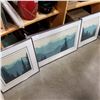 Image 1 : SET OF 3 MOUNTAIN PRINTS