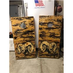 Bighorn Sheep Cornhole Boards