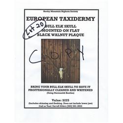 Elk Euro Mount Certificate