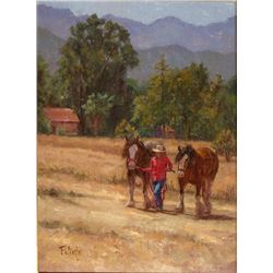 George Paliotto - Leading Horses