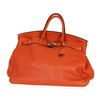 Image 2 : Hermes Orange  Birkin 40 Handbag - Circa 2005