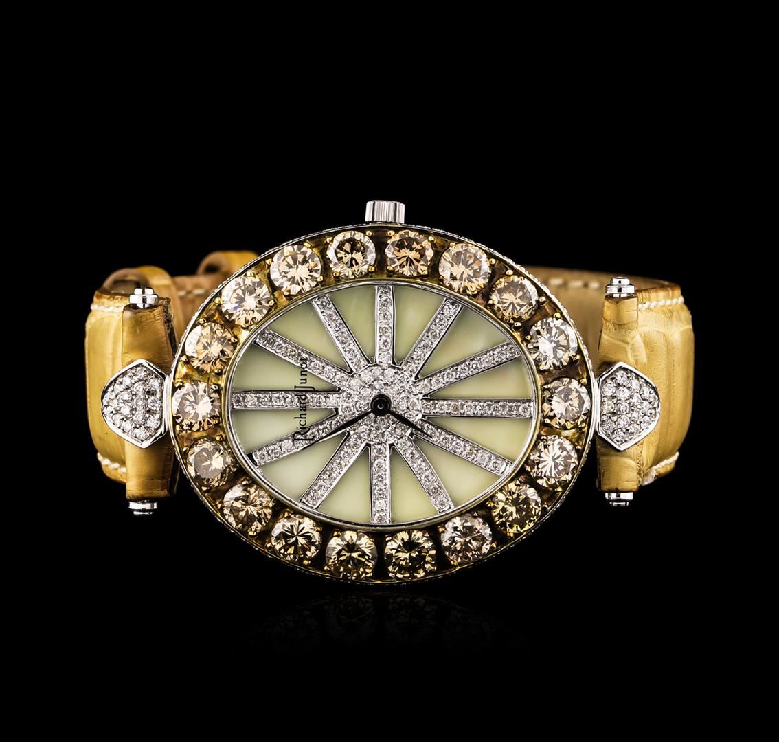 Richard Junot Big Oval 18KT White Gold 
