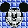 Image 2 : 8-Bit Block Mickey (Blue) by Loveless, Tennessee