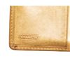 Image 7 : Coach Brown Beige Monogram Canvas Tan Leather Trim Small Wallet