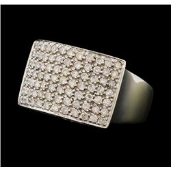 1.00 ctw Diamond Ring - 14KT White Gold