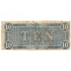 Image 2 : 1864 $10 Confederate States of America Note