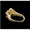 Image 3 : 14KT Yellow Gold 1.14 ctw Diamond Ring