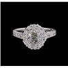 Image 2 : 1.86 ctw Diamond Ring - 14KT White Gold