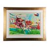 Image 1 : "Texas Longhorns" by LeRoy Neiman - Limited Edition Serigraph