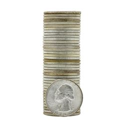 Roll of (40) 1949-D Brilliant Uncirculated Washington Quarters