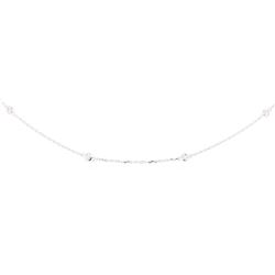 0.40 ctw Diamond Necklace - 18KT White Gold