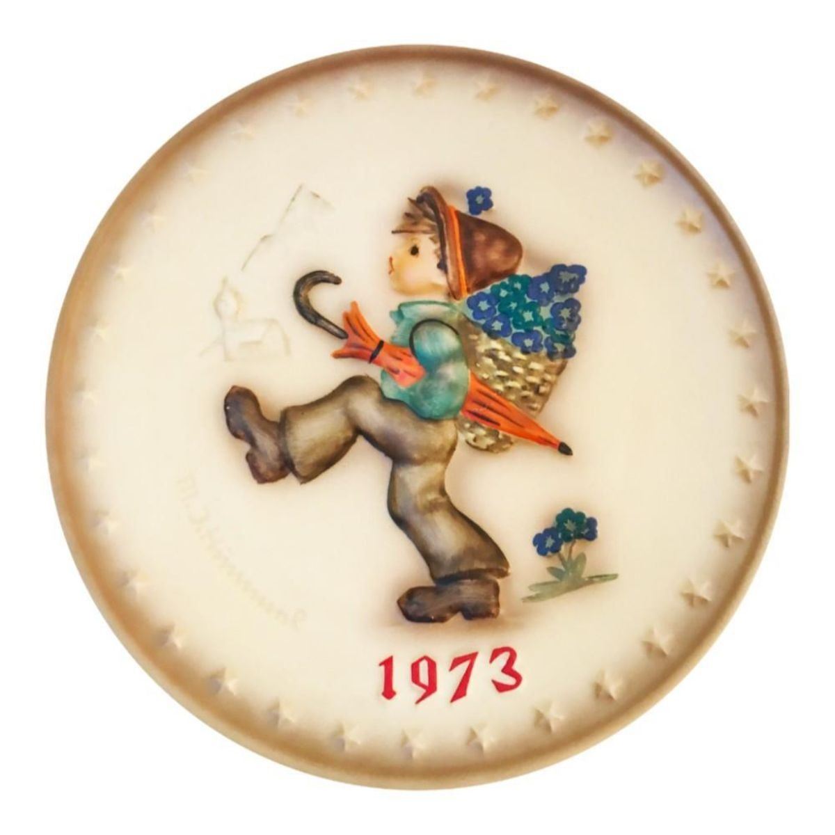 grossist- san francisco fabriker 1973 Hummel Plate grossist- san francisco fabriker 1973 Hummel Plate