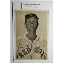 1953 Boston Red Socks Picture Pack - Willard Nixon