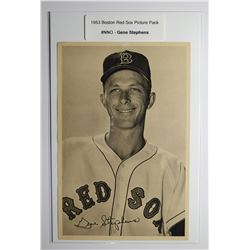 1953 Boston Red Socks Picture Pack - Gene Stephens