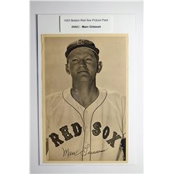 1953 Boston Red Socks Picture Pack - Marv Grissom