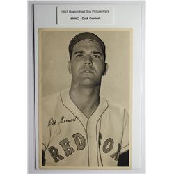 1953 Boston Red Socks Picture Pack - Dick Gernert
