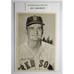 1954 Boston Red Socks Picture Pack - Charlie Maxwell
