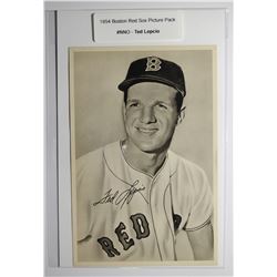 1954 Boston Red Socks Picture Pack - Ted Lepcio