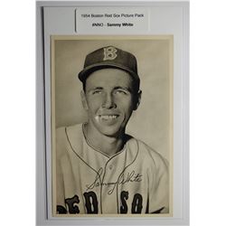 1954 Boston Red Socks Picture Pack - Sammy White