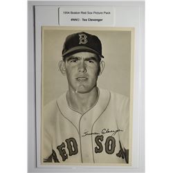 1954 Boston Red Socks Picture Pack - Tex Clevenger