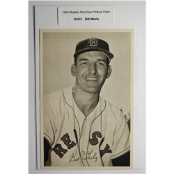 1954 Boston Red Socks Picture Pack - Bill Werle