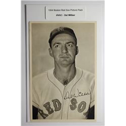 1954 Boston Red Socks Picture Pack - Del Wilber