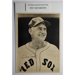 1950 Boston Red Sox Picture Pack - Earle Combs (CO)