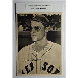 1950 Boston Red Sox Picture Pack - Walt Masterson