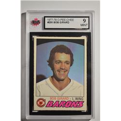 1977-78 O-Pee-Chee #255 Bob Girard